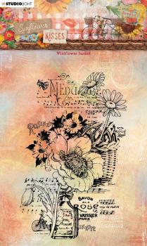 Studio Light - Stempel "Wildflower Basket " Clear Stamps