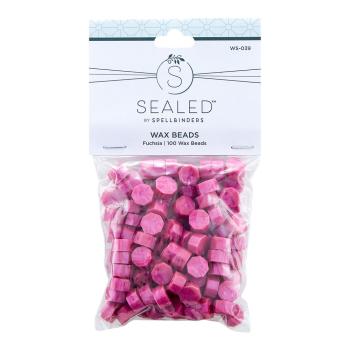 Spellbinders - Wachsperlen "Fuchsia" Wax Beads
