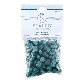 Spellbinders - Wachsperlen "Green" Wax Beads