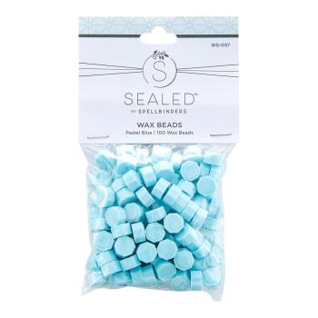 Spellbinders - Wachsperlen "Pastel Blue" Wax Beads
