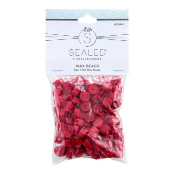 Spellbinders - Wachsperlen "Red" Wax Beads