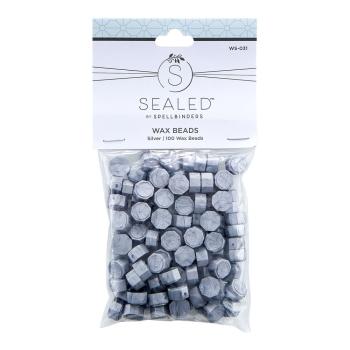 Spellbinders - Wachsperlen "Silver" Wax Beads