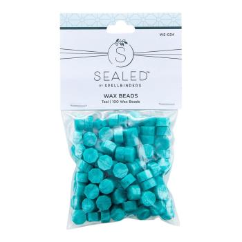 Spellbinders - Wachsperlen "Teal" Wax Beads