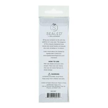 Spellbinders - Wachssiegel Stempel "Handmade" Waxs Seal Stamp