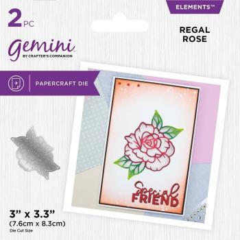 Gemini - Stanzschablone "Regal Rose" Elements Dies