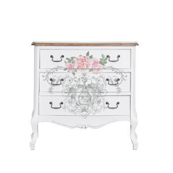 Re-Design with Prima - Transfer Aufkleber 12x12 Inch "Odeur De Rose" Decor Transfer 2 Bogen 