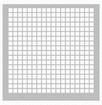 My Favorite Things - Schablone 6x6 Inch "Grid" Stencil