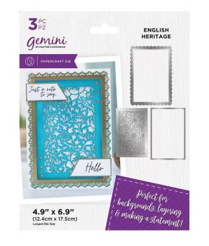 Gemini - Stanzschablone "English Heritage" Create-a-Card Dies