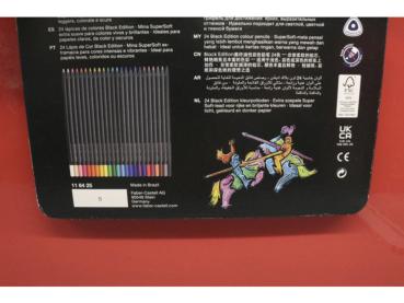 FIBRACOLOR Matì Super Federmäppchen – 24 Buntstifte, Sechseckig, Mittlere Spitze, Ab 3 Jahren