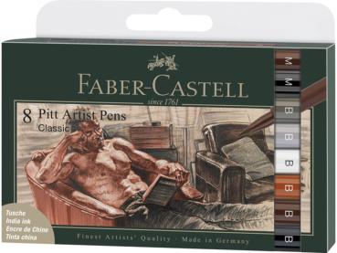 Faber Castell - Pigment-Zeichenstift "Pitt Artist Pens Classic " 