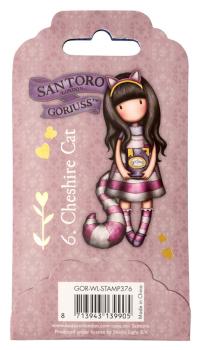 Studio Light Gorjuss - Stempel "Cheshire Cat" Cling Stamp 