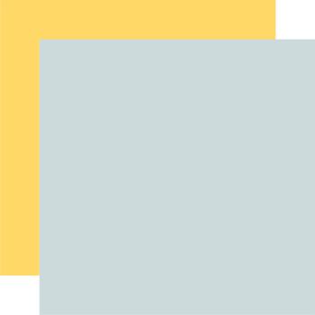 Echo Park - Cardstock "Bee Happy" Coordinating Solids Paper 12x12 Inch - 6 Bogen 