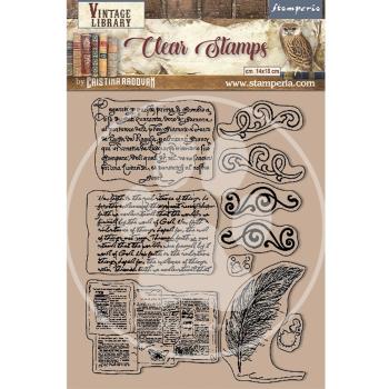 Stamperia - Stempelset "Calligraphy" Clear Stamps