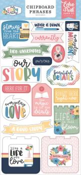 Echo Park - Sticker "Our Story Matters" Chipboard 6x13 Inch