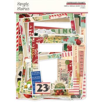 Simple Stories - Chipboard Frames "Simple Vintage Berry Fields " 