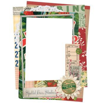 Simple Stories - Chipboard Frames "Simple Vintage Berry Fields " 
