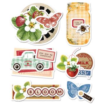 Simple Stories - Stanzteile "Simple Vintage Berry Fields" Die Cuts