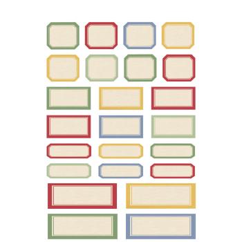 Simple Stories - Aufkleber "Simple Vintage Berry Fields" Sticker Book