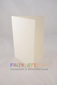 Doppelkarte - Faltkarte DIN A4 (29,7 x 21,0 cm) 240g/m² DIN A4 in elfenbein