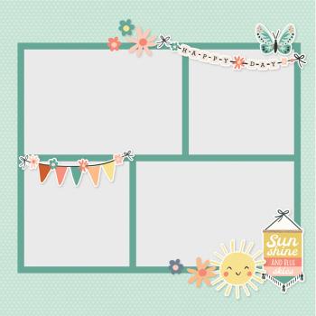 Simple Stories - Stanzteile "Boho Sunshine" Die Cuts