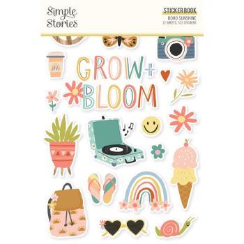 Simple Stories - Aufkleber "Boho Sunshine" Sticker Book