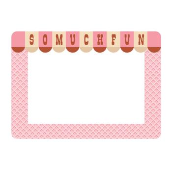 Simple Stories - Chipboard Frames "Retro Summer" 