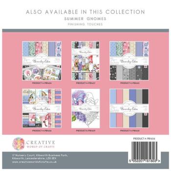 The Paper Boutique - Designpapier "Summer Gnomes" The Artists Collection 8x8 Inch - 36 Bogen