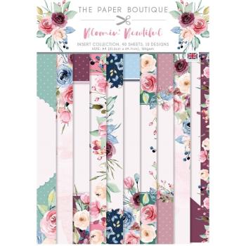 The Paper Boutique - Designpapier "Bloomin Beautiful" Insert Collection A4 - 40 Bogen