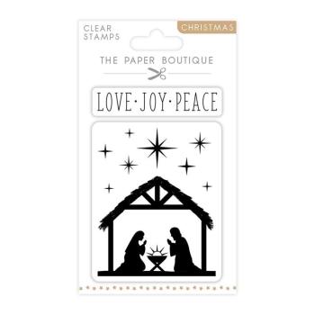 The Paper Boutique - Stempelset "Nativity" Clear Stamps