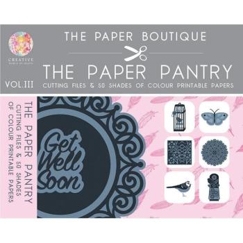 The Paper Boutique - Schneidedatei - Cutties Filies & 50 Shades of Colour Printable Papers Vol 3