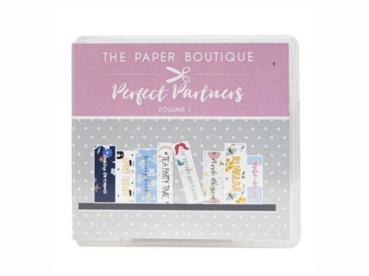 The Paper Boutique - Schneidedatei "The Perfect Partner Vol 1" The Paper Pantry 