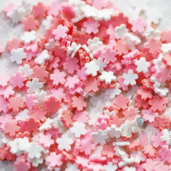 Dress My Craft - Streuteile "Pastel Sakura" Shaker Slices 8g
