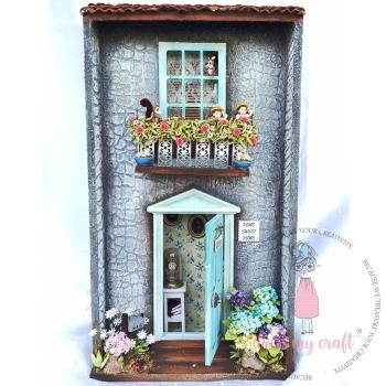 Dress My Craft - Motivstanzer "Postcard Ticket" Punch 1,15x1 Inch