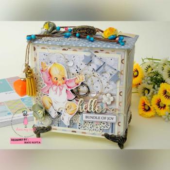 Dress My Craft - Designpapier "Precious Baby Boy" Paper Pack 12x12 Inch - 24 Bogen