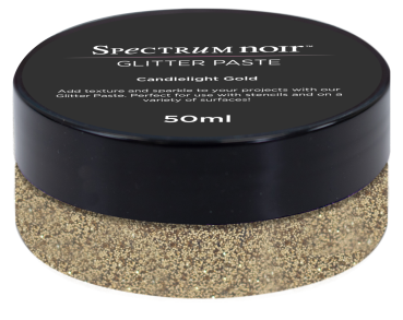 Spectrum Noir - Glitter Paste "Candlelight Gold" 50ml