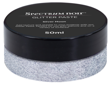 Spectrum Noir - Glitter Paste "Silver Moon" 50ml