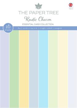 The Paper Tree - Card Collection "Rustic Charm" A4 Cardstock