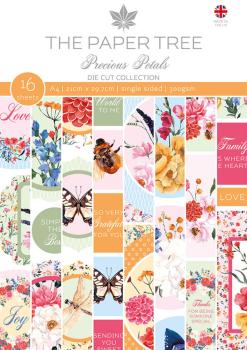 The Paper Tree - Die Cut Collection "Precious Petals" Stanzteile Papier
