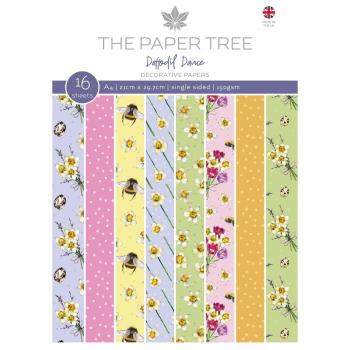 The Paper Tree - Designpapier "Daffodil Dance" Paper Pack A4 - 16 Bogen