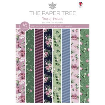 The Paper Tree - Designpapier "Precious Peonies" Paper Pack A4 - 16 Bogen