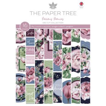 The Paper Tree - Die Cut Collection "Precious Peonies" Stanzteile Papier
