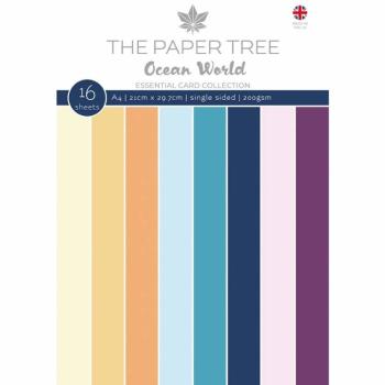 The Paper Tree - Card Collection "Ocean World" A4 Cardstock