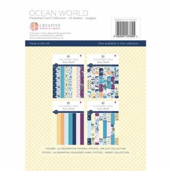 The Paper Tree - Card Collection "Ocean World" A4 Cardstock