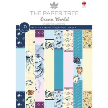 The Paper Tree - Insert Collection "Ocean World" A4 Tonpapier