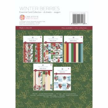 The Paper Tree - Card Collection "Winter Berries" A4 Cardstock