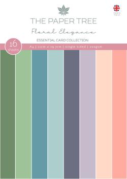The Paper Tree - Card Collection "Floral Elegance" A4 Cardstock