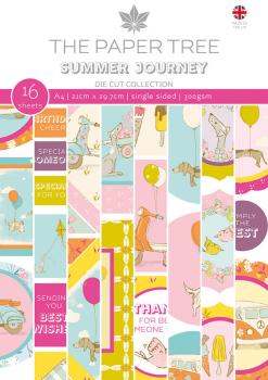 The Paper Tree - Die Cut Collection "Summer Journey" Stanzteile Papier