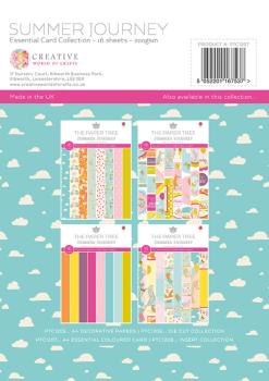 The Paper Tree - Card Collection "Summer Journey" A4 Cardstock