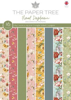 The Paper Tree - Designpapier "Floral Daydream" Paper Pack A4 - 16 Bogen