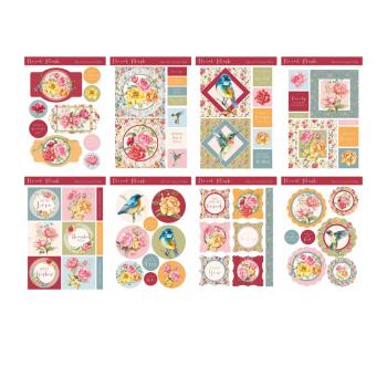 The Paper Tree - Die Cut Collection "Floral Blush" Stanzteile Papier